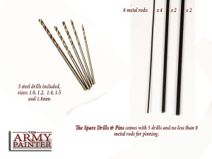 Spare Drills and Pins set - The Army Painter