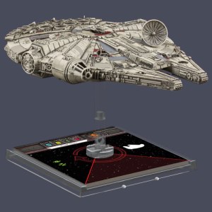 Star Wars: X-Wing Miniatures Game Millennium Falcon Expansion Pack - Fantasy Flight Games 
