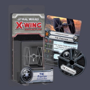 Star Wars: X-Wing Miniatures Game TIE fighter Expansion Pack - Fantasy Flight Games 